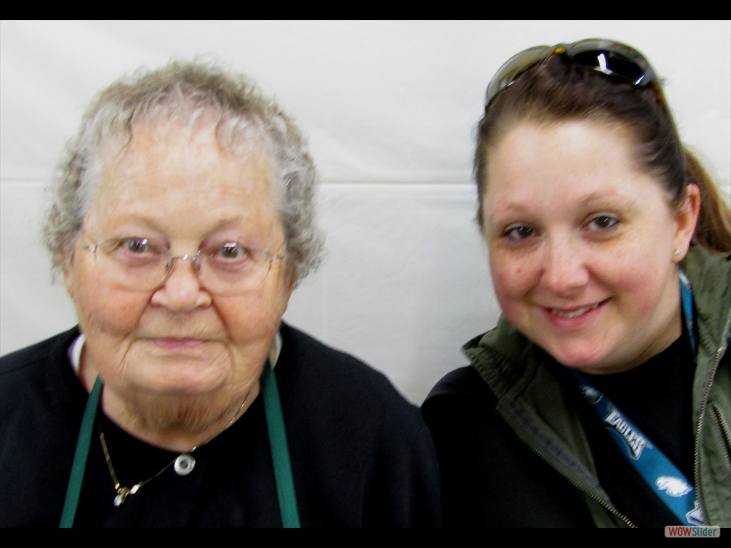 Polly & granddaughter